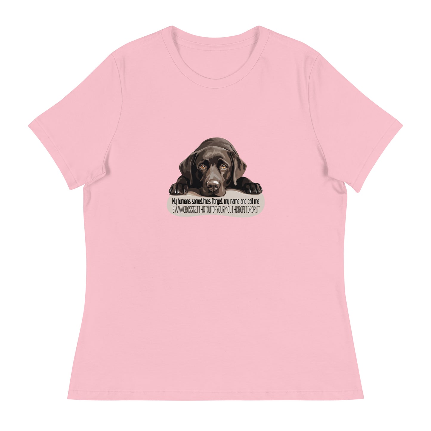 My Human Sometimes Forgets Women's Relaxed T-Shirt