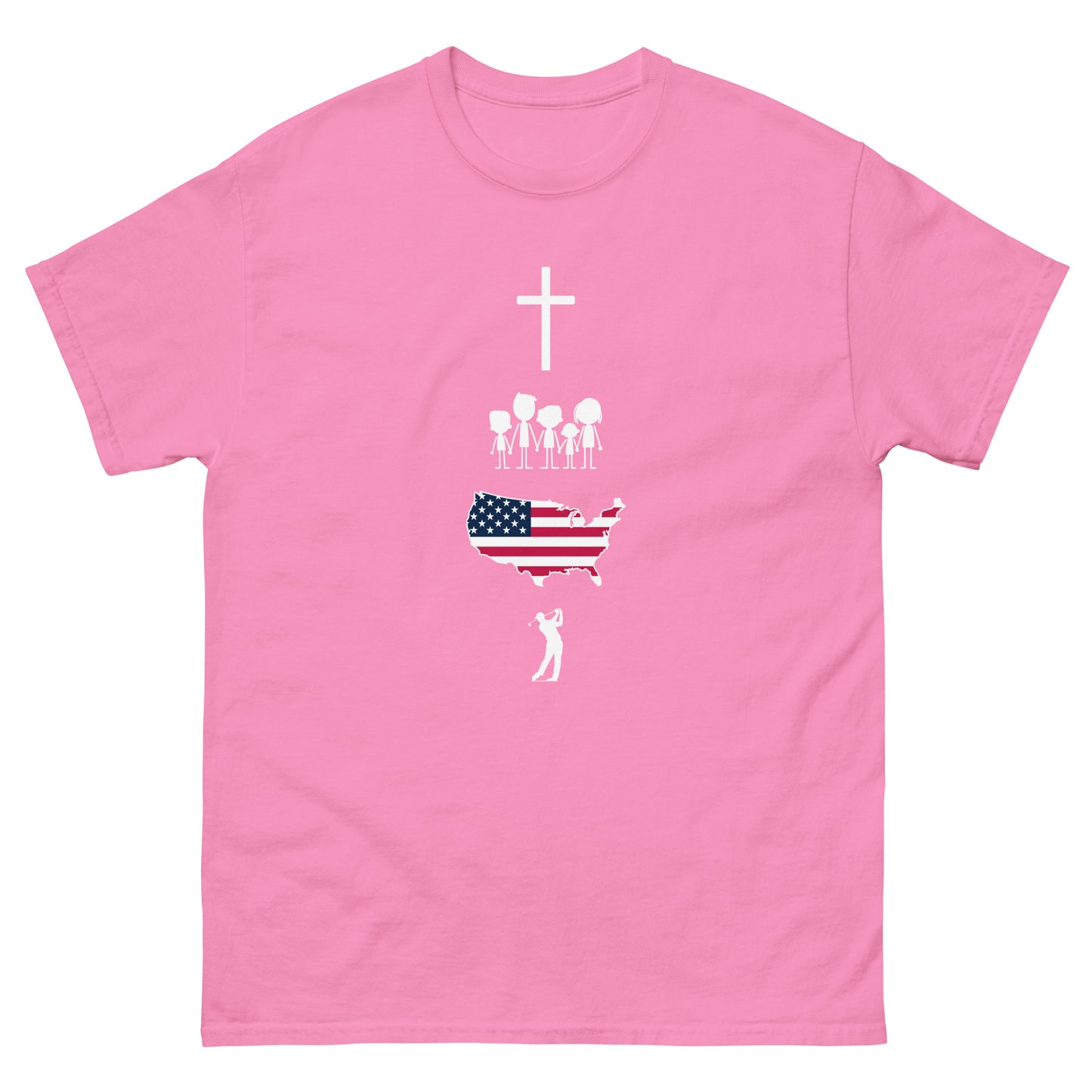 Faith Family Freedom and Golf Men's classic tee