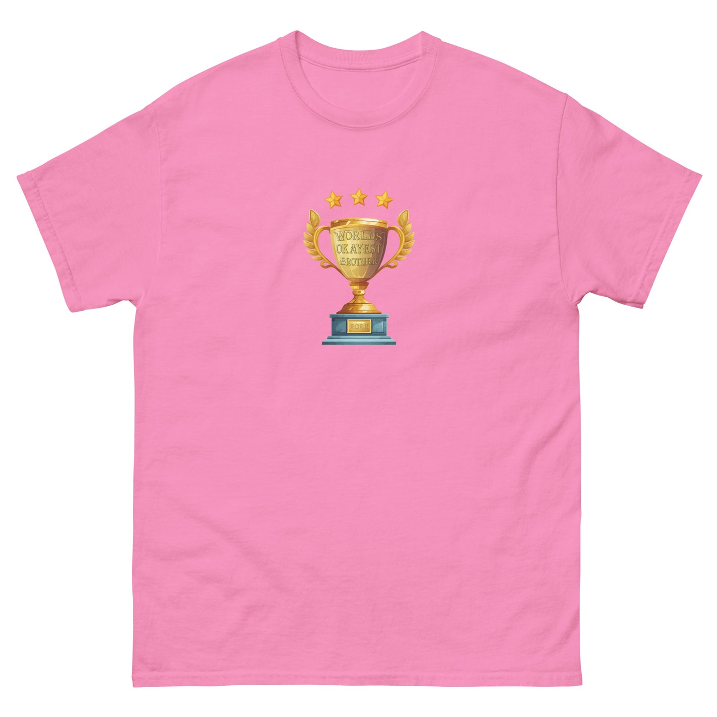 Worlds Okayest Brother 2023 Men's classic tee