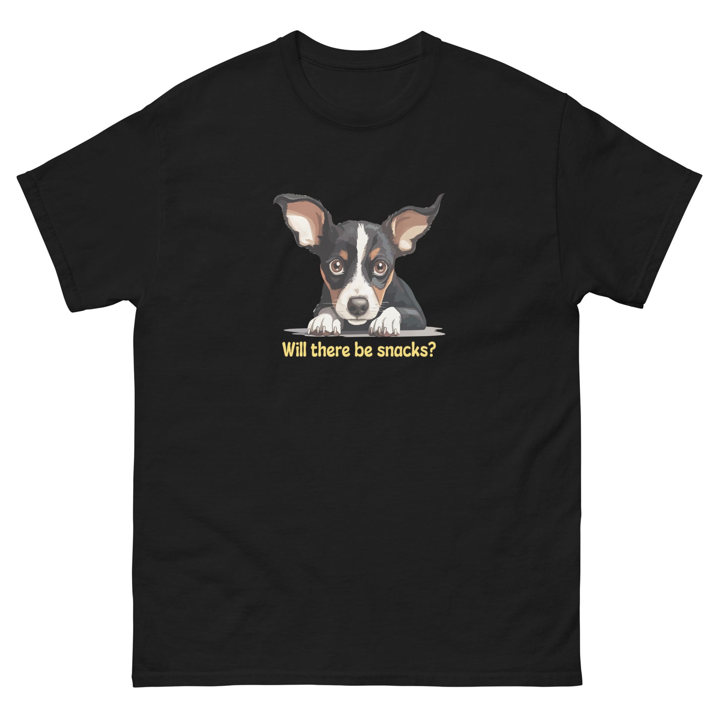 Will There Be Snacks Men's classic tee