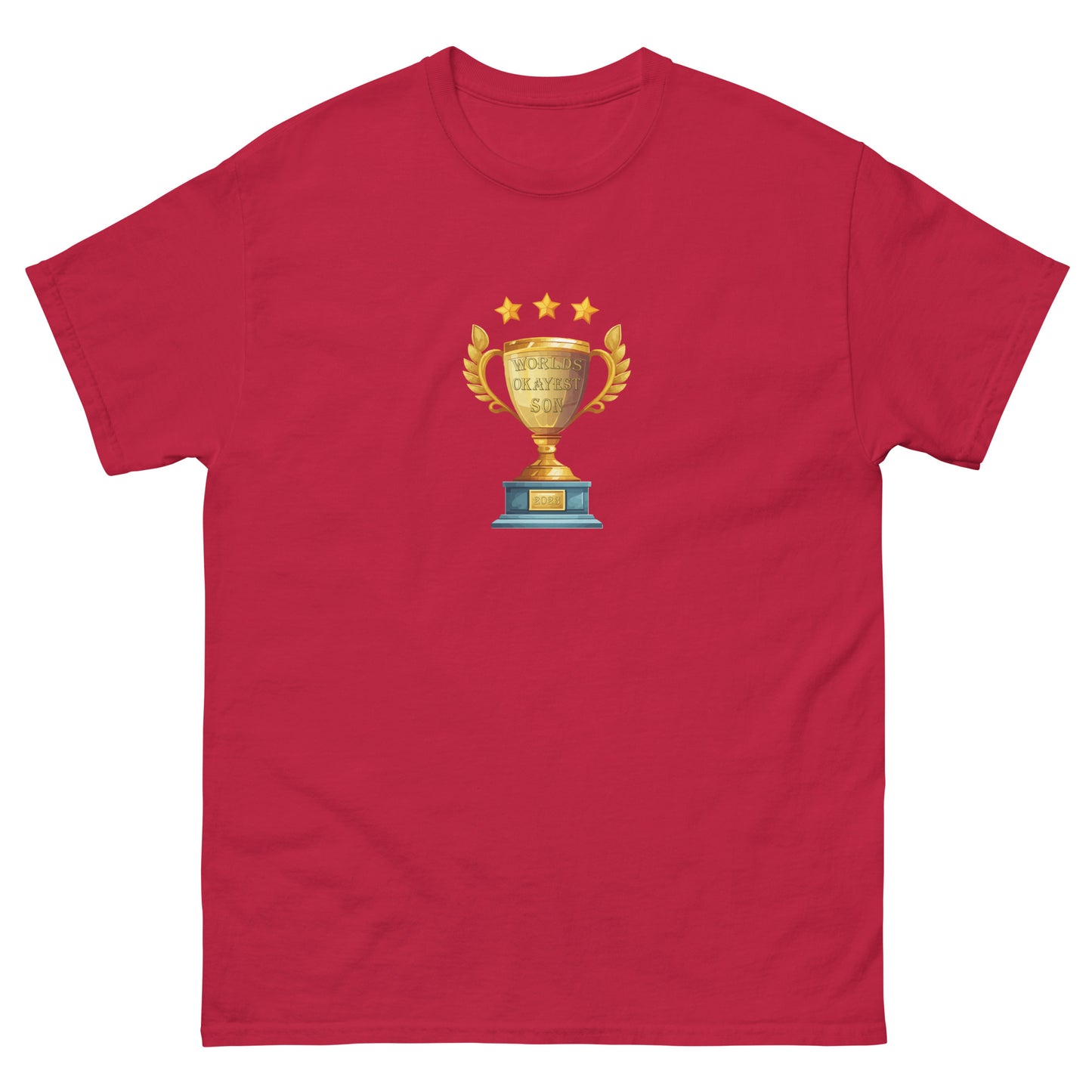 Worlds Okayest Son 2023 Men's classic tee