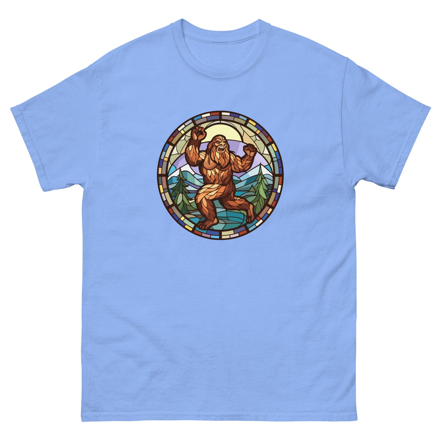 Stained Glass Sasquatch Men's classic tee