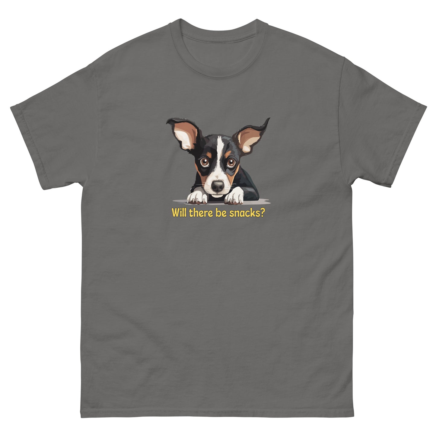 Will There Be Snacks Men's classic tee