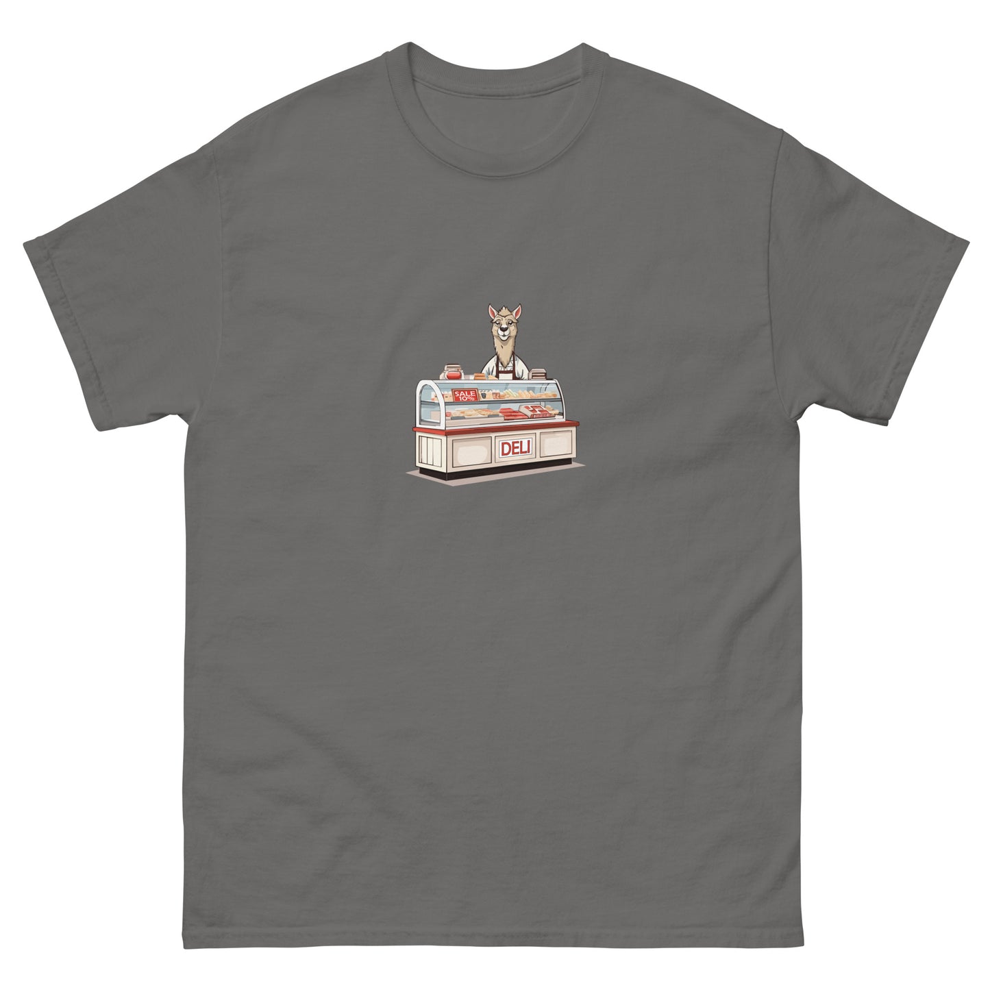 Llama At The Deli Men's classic tee