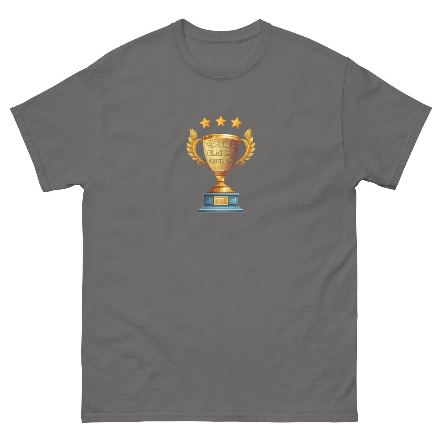 Worlds Okayest Brother 2023 Men's classic tee