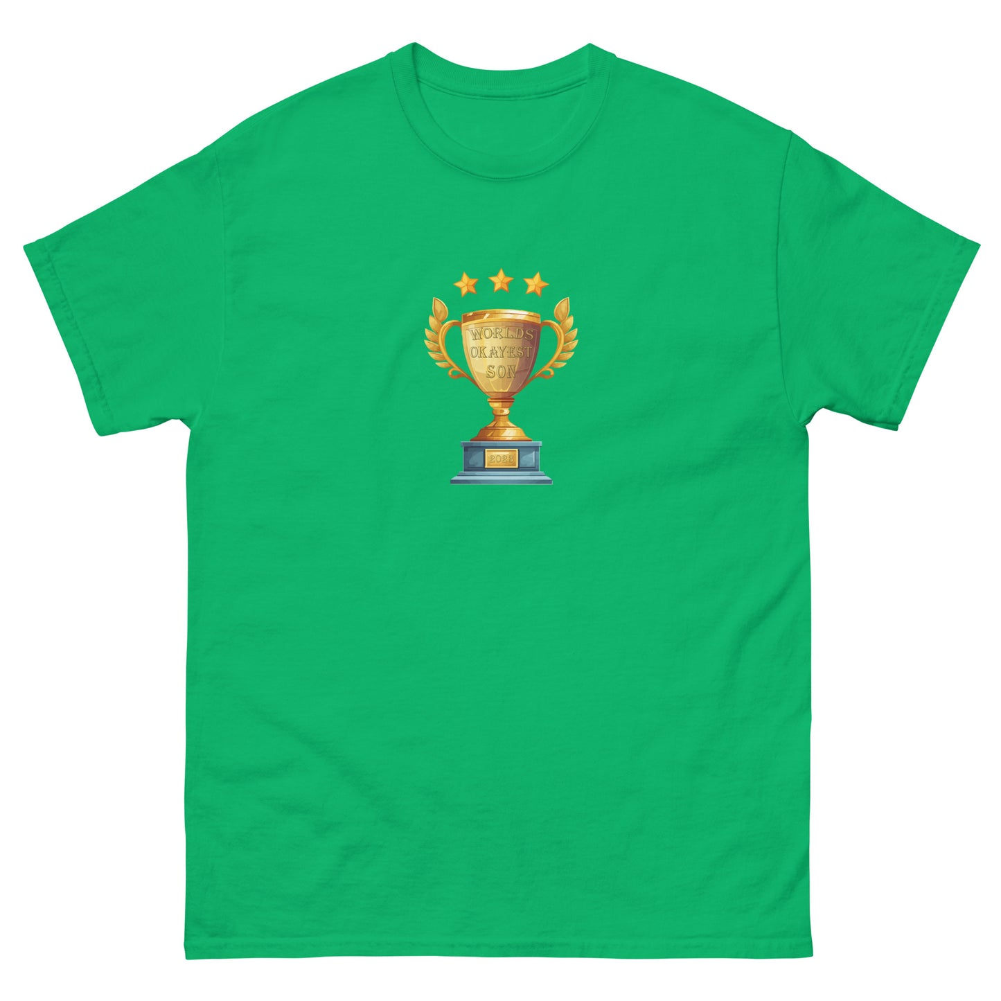 Worlds Okayest Son 2023 Men's classic tee