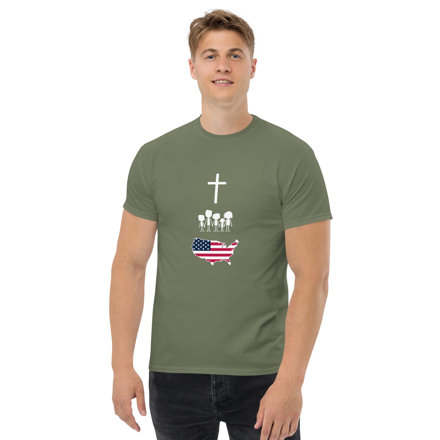 Faith Family Freedom Men's classic tee