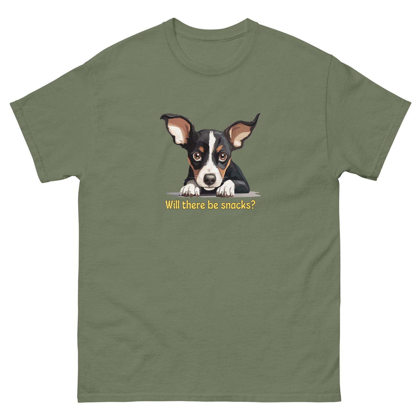 Will There Be Snacks Men's classic tee