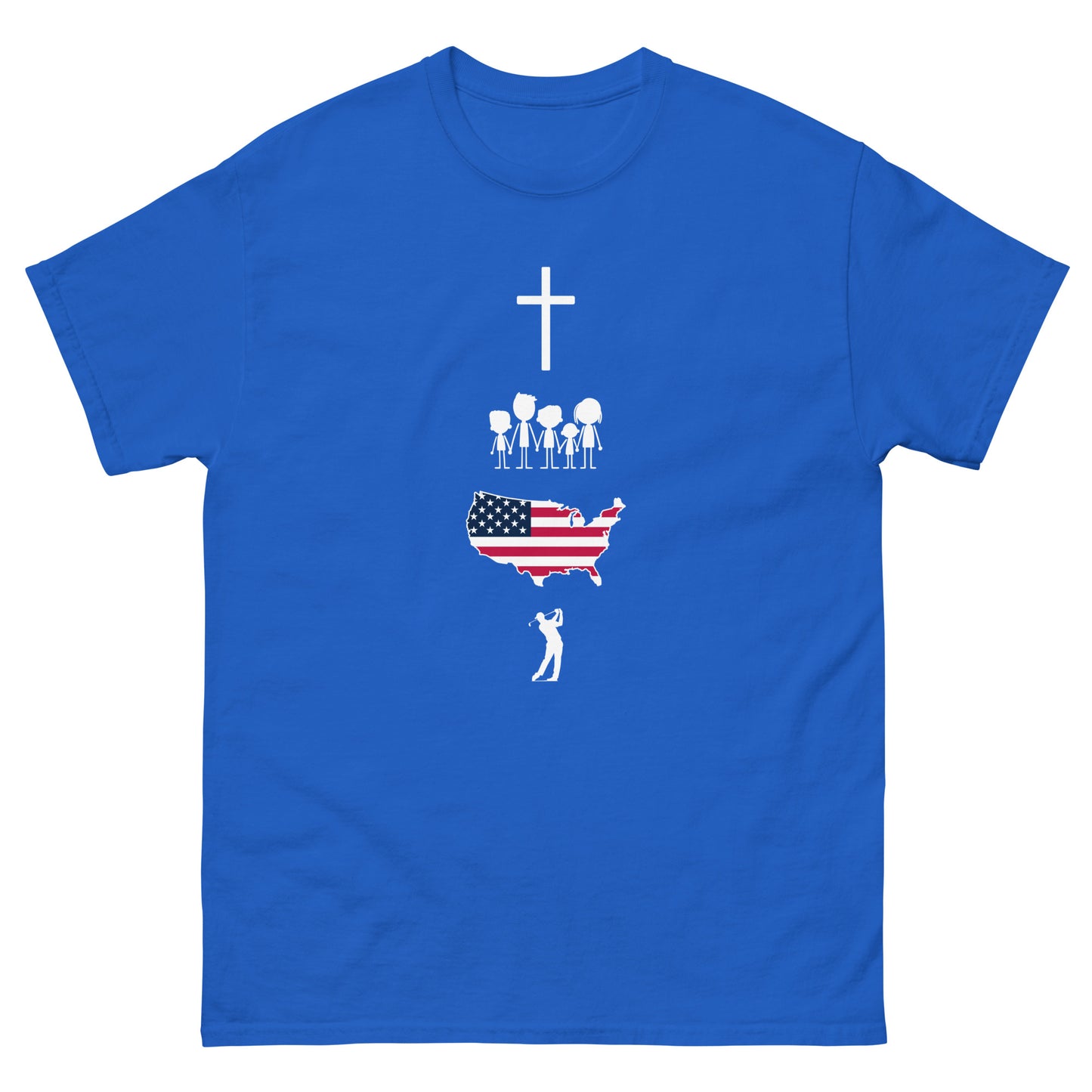 Faith Family Freedom and Golf Men's classic tee