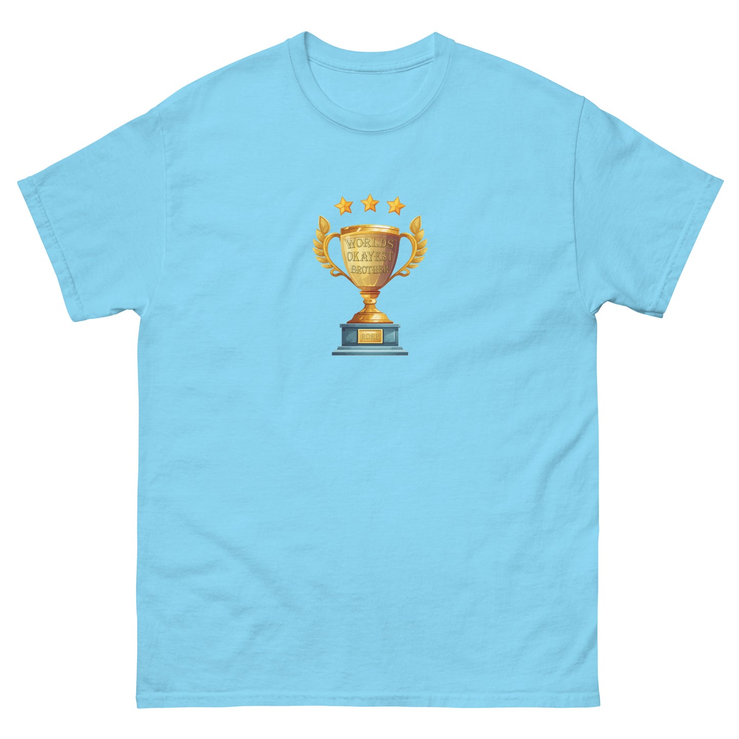 Worlds Okayest Brother 2023 Men's classic tee