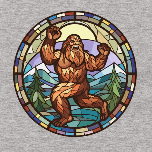 Stained Glass Sasquatch Men's classic tee