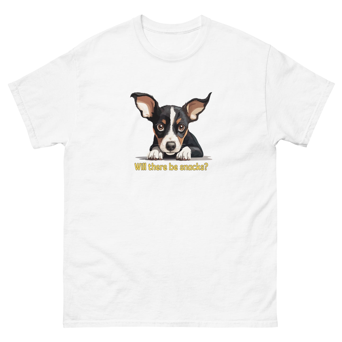 Will There Be Snacks Men's classic tee