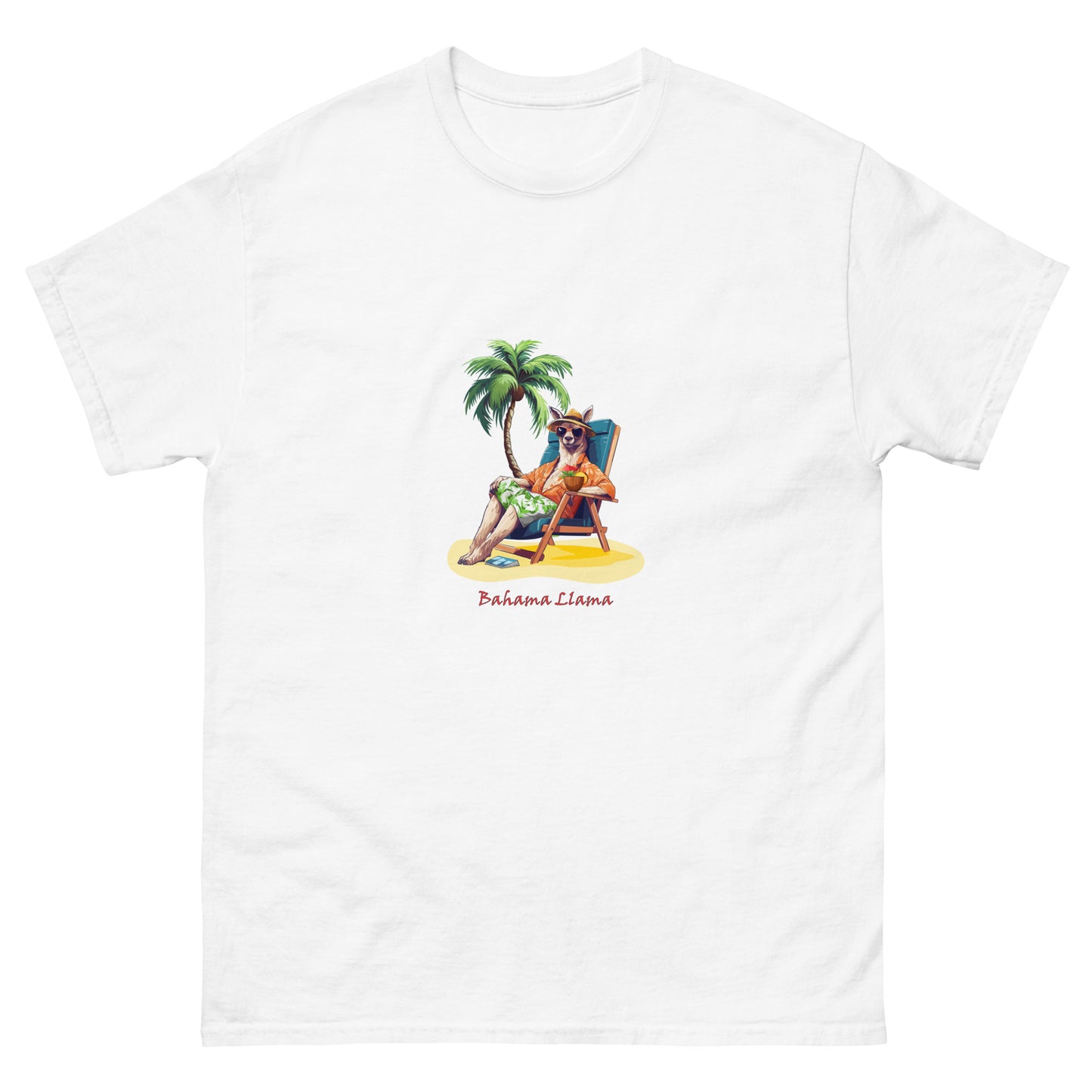 Bahama Llama Men's classic tee