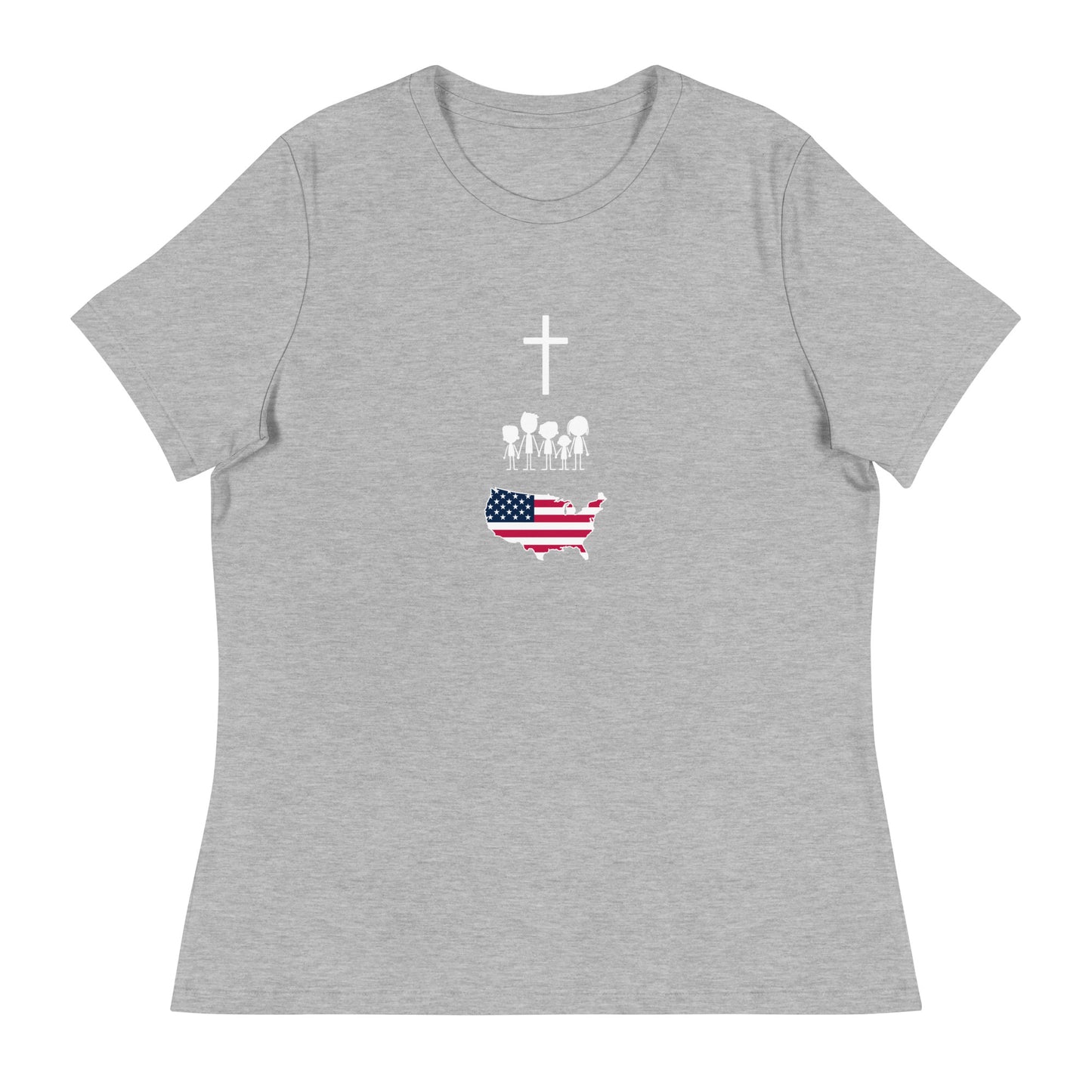 Faith Family Freedom Women's Relaxed T-Shirt