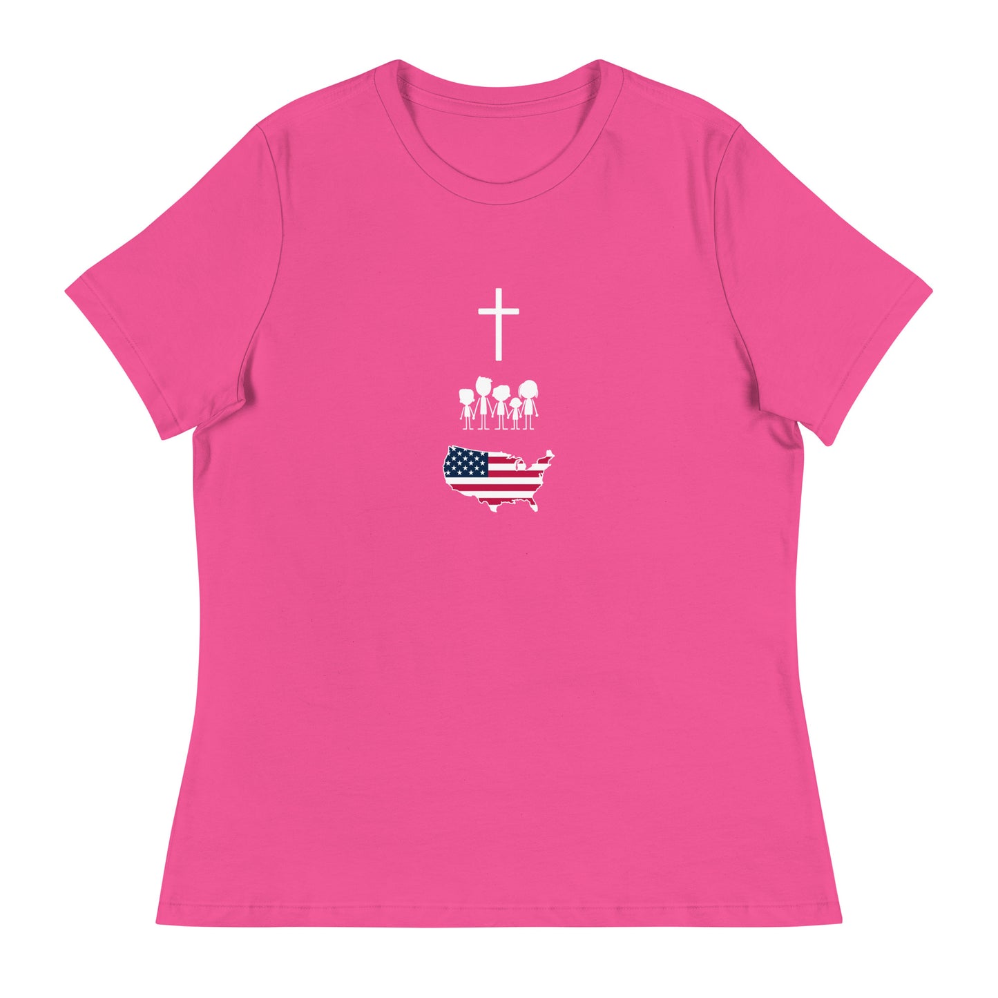 Faith Family Freedom Women's Relaxed T-Shirt