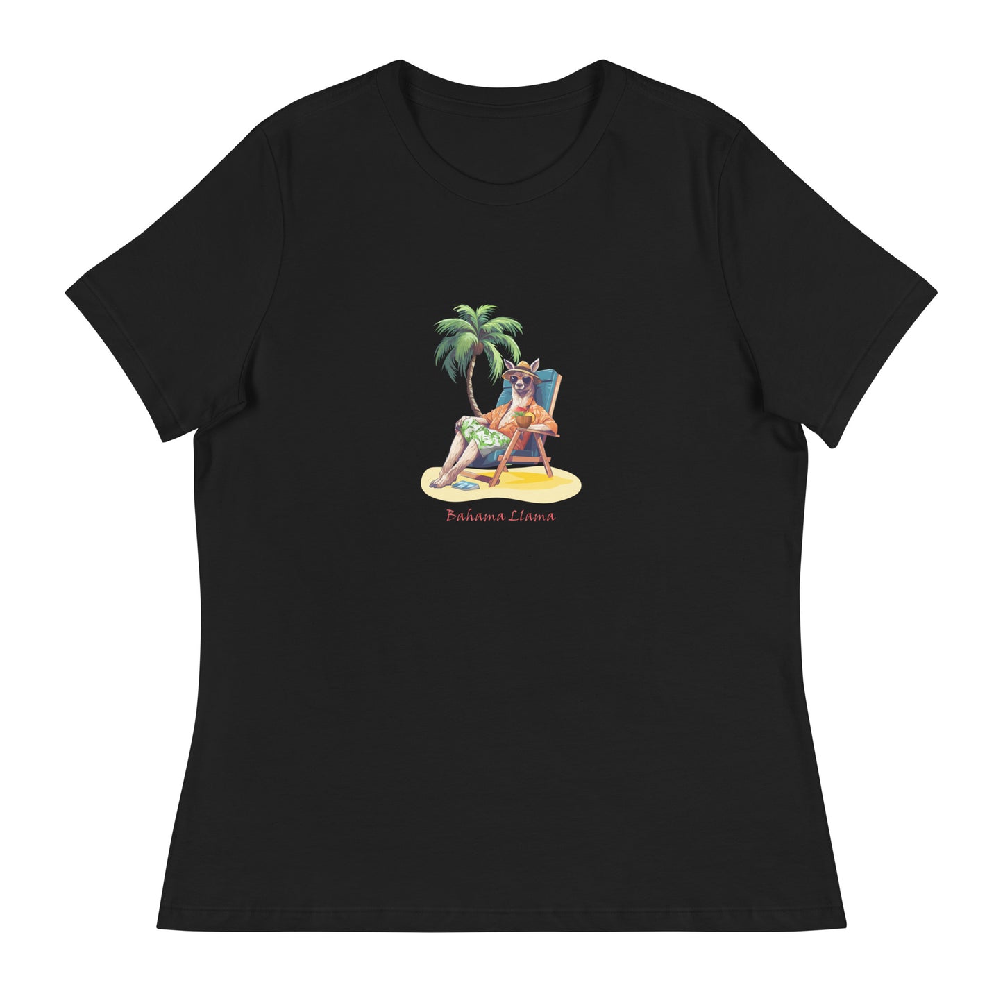 Bahama Llama Women's Relaxed T-Shirt