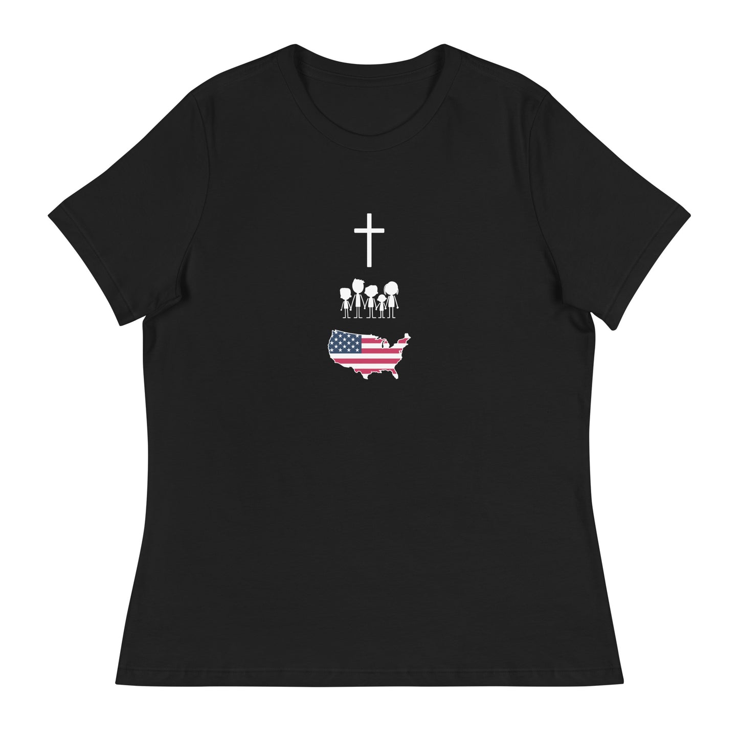 Faith Family Freedom Women's Relaxed T-Shirt