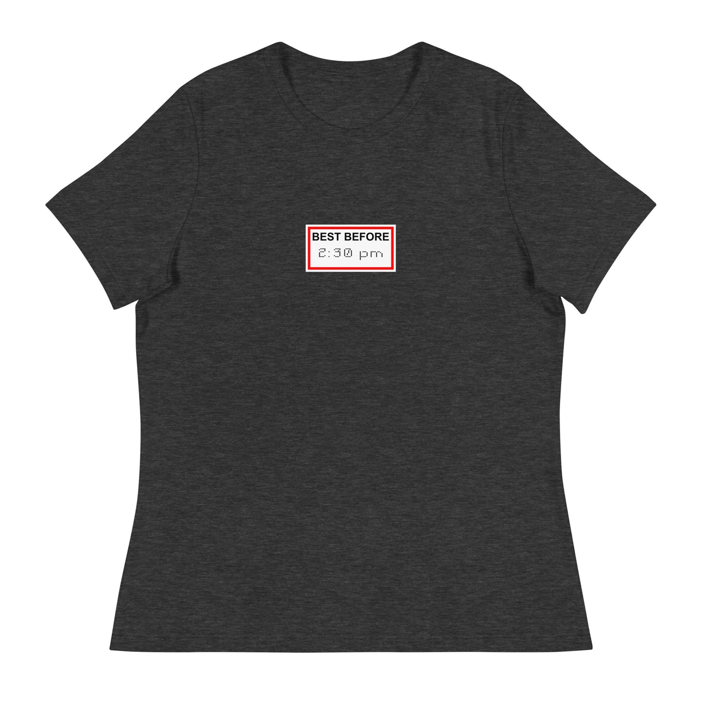 Best Before Two Thirty Women's Relaxed T-Shirt