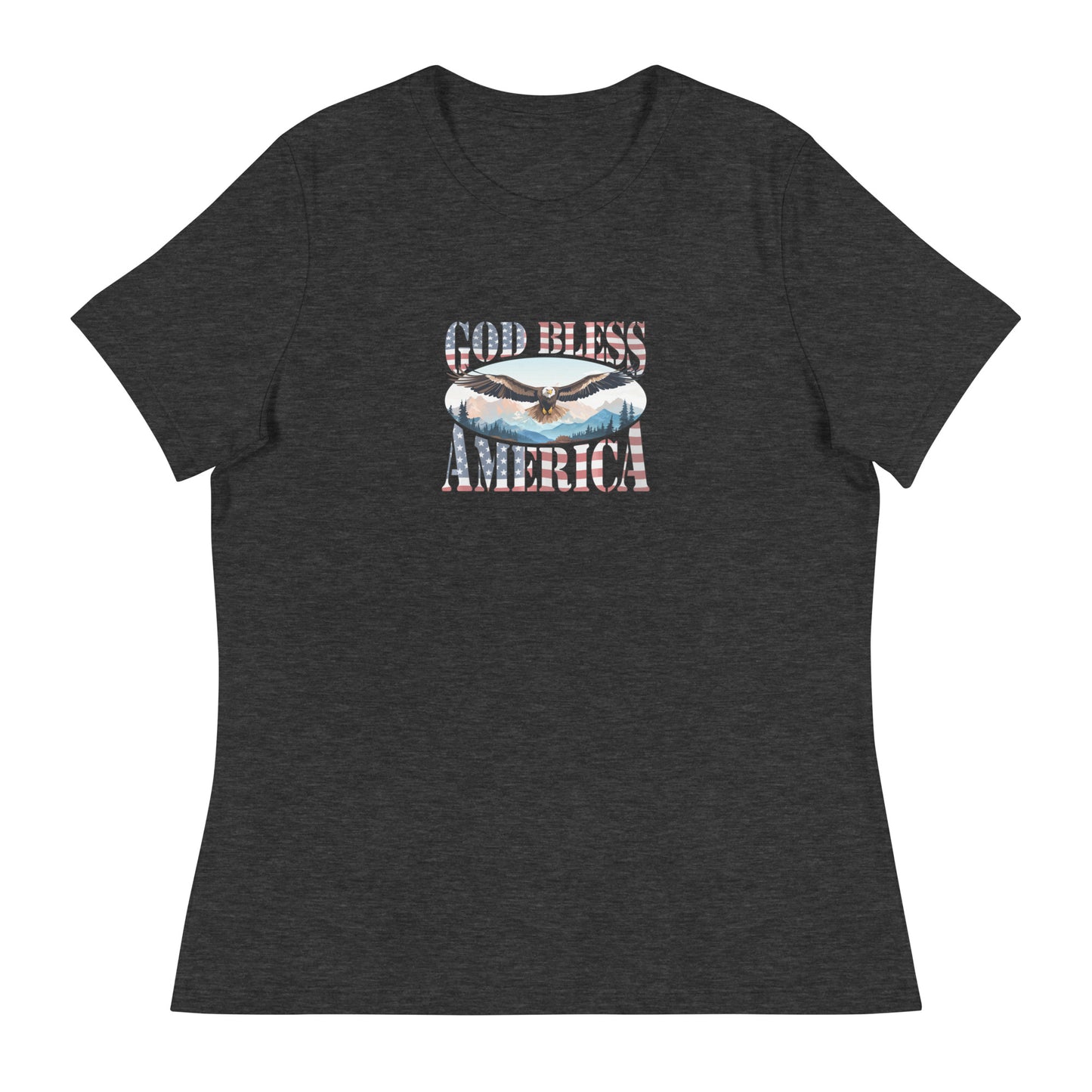 God Bless America Women's Relaxed T-Shirt