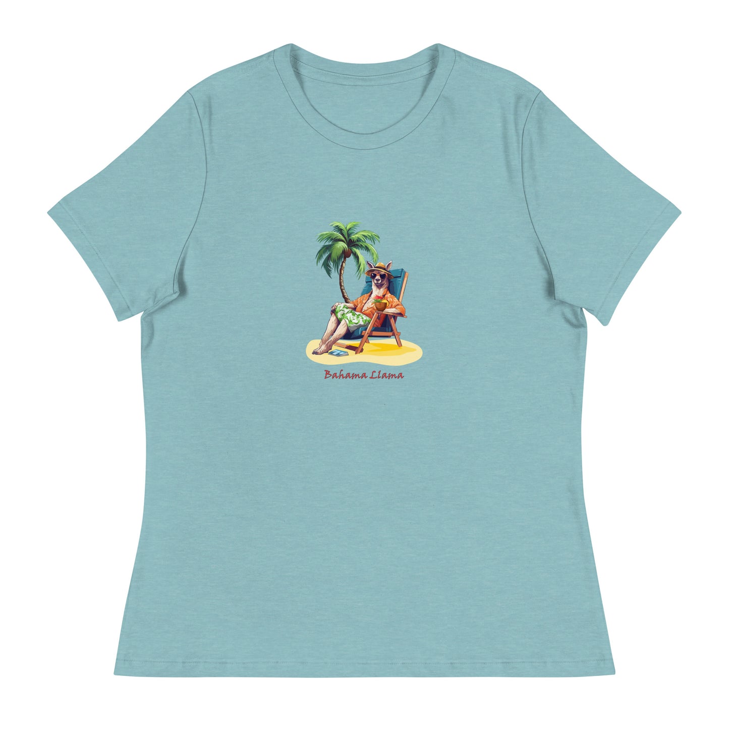 Bahama Llama Women's Relaxed T-Shirt