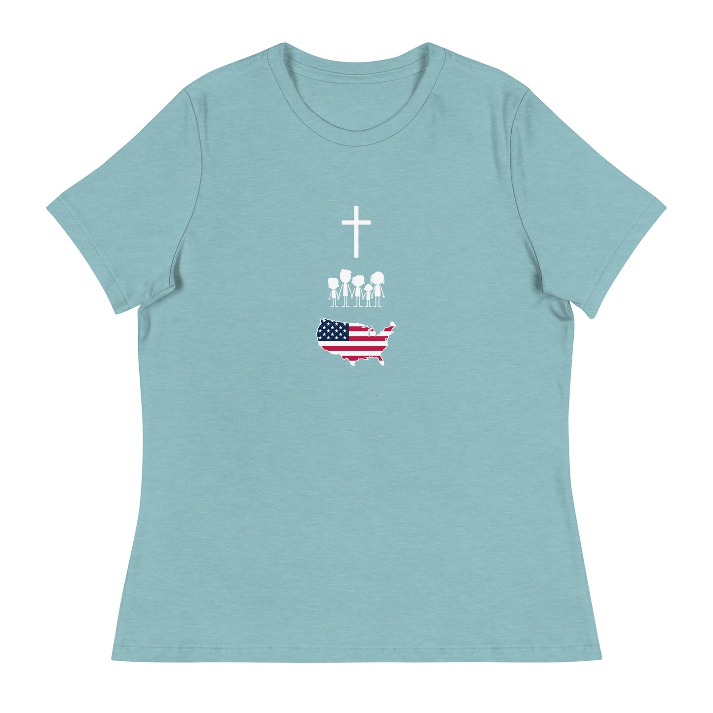 Faith Family Freedom Women's Relaxed T-Shirt