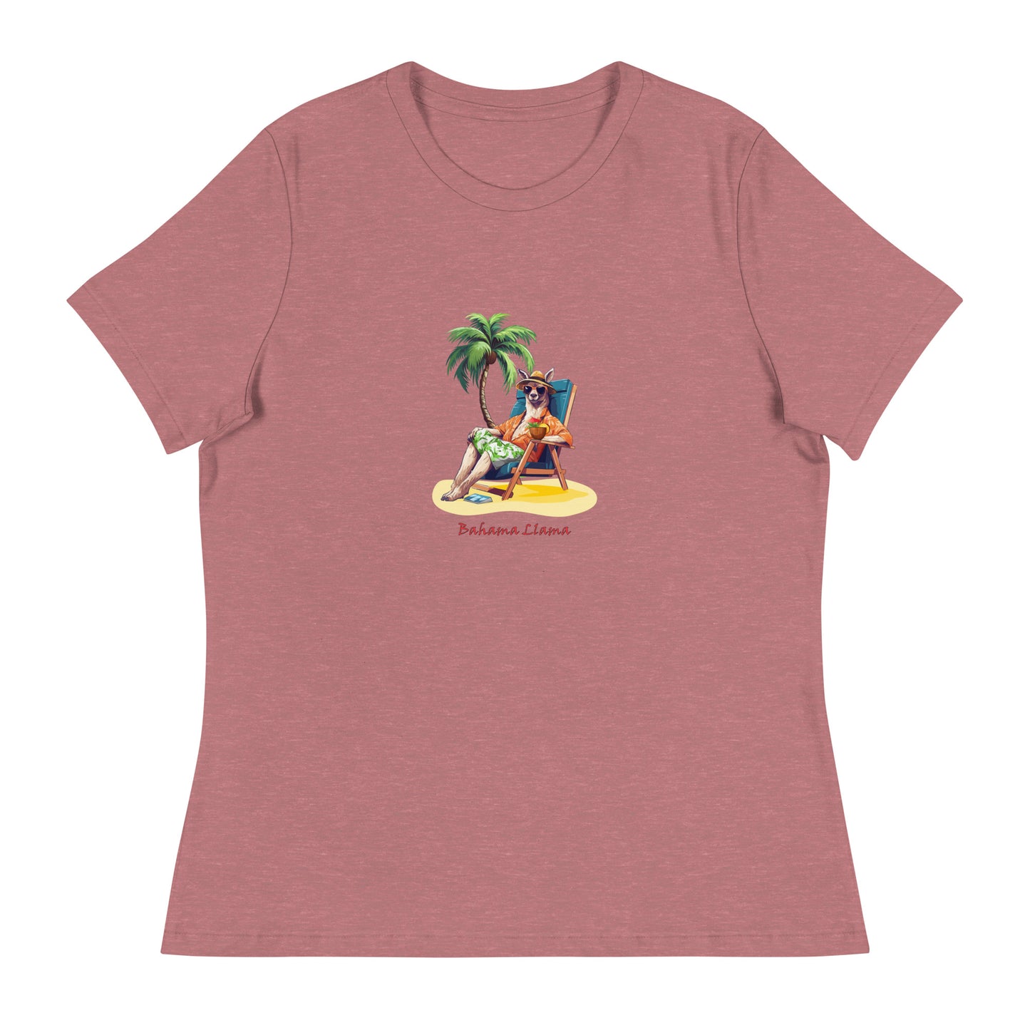 Bahama Llama Women's Relaxed T-Shirt