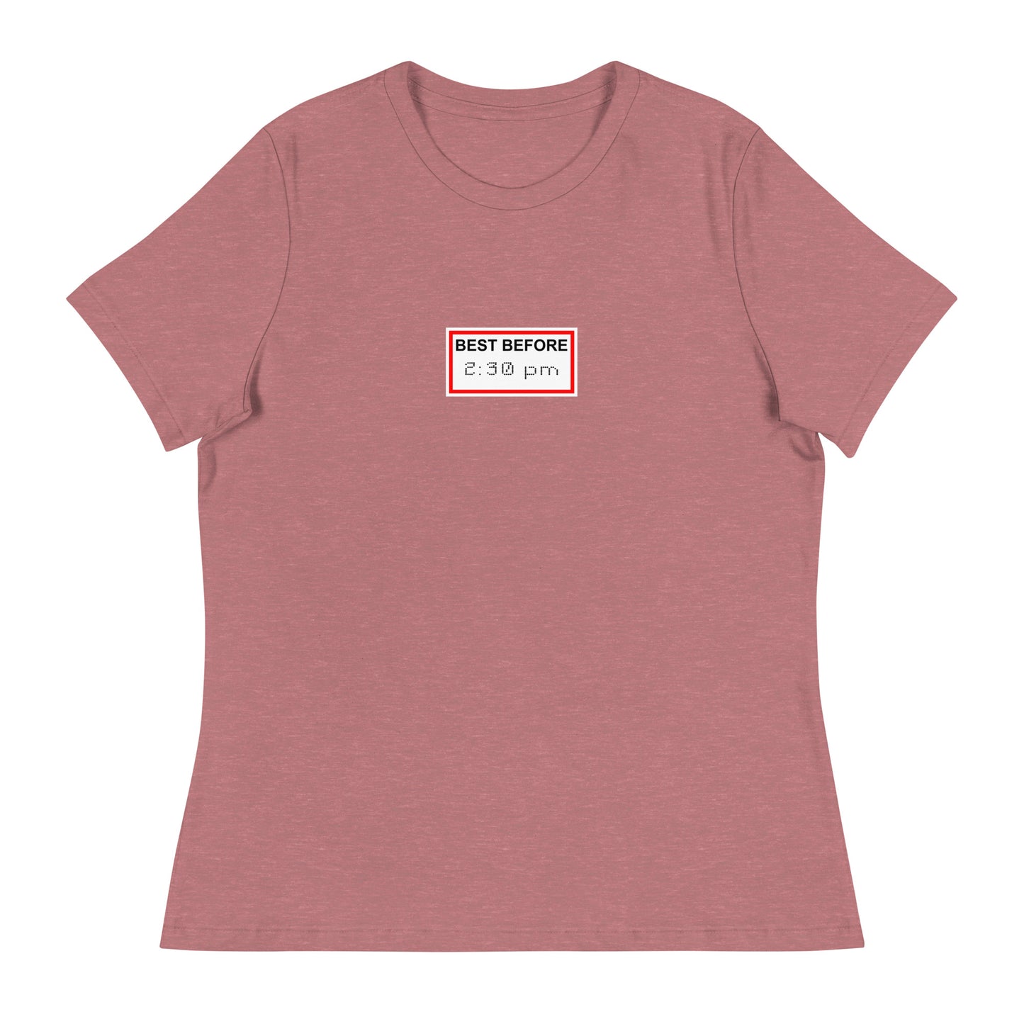 Best Before Two Thirty Women's Relaxed T-Shirt