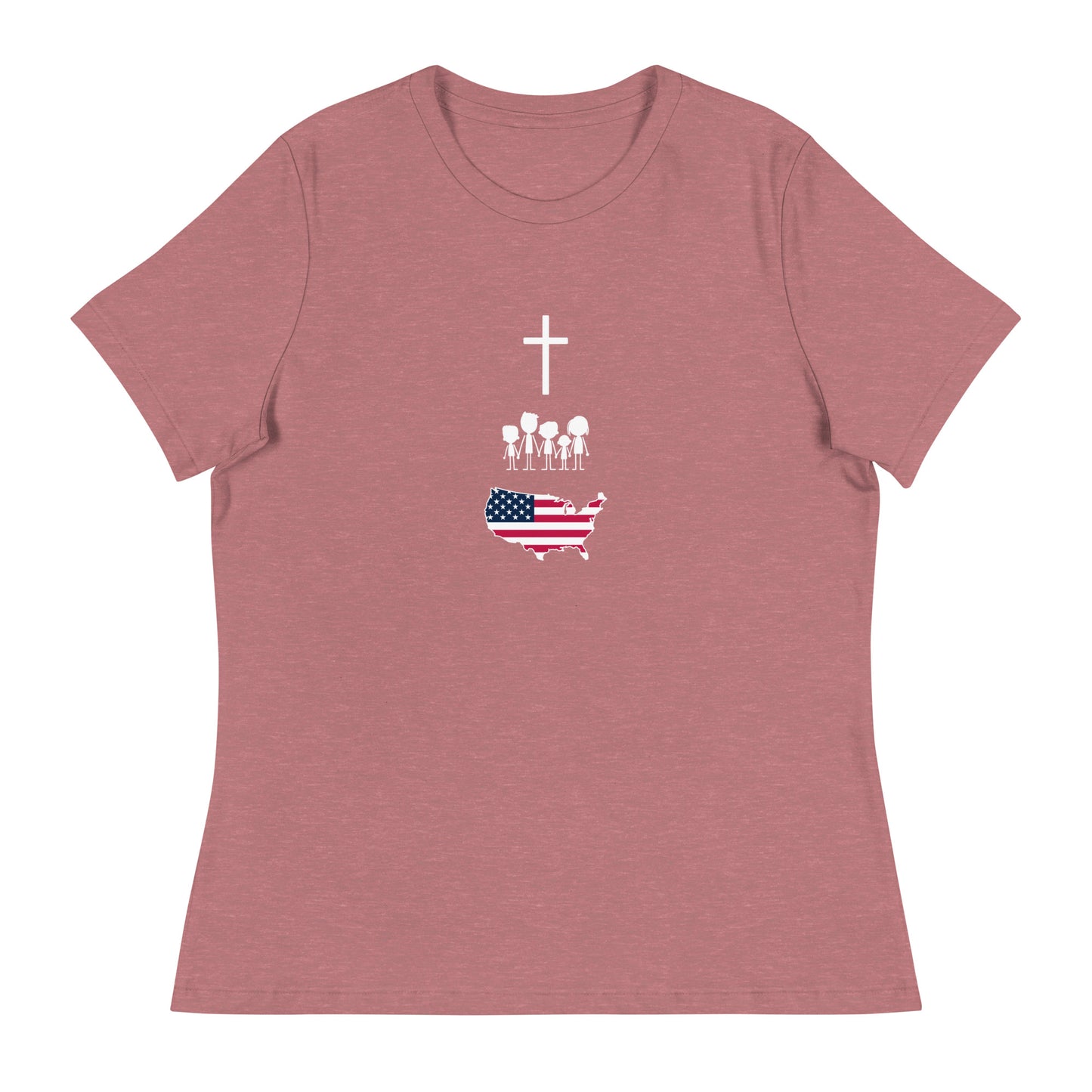 Faith Family Freedom Women's Relaxed T-Shirt