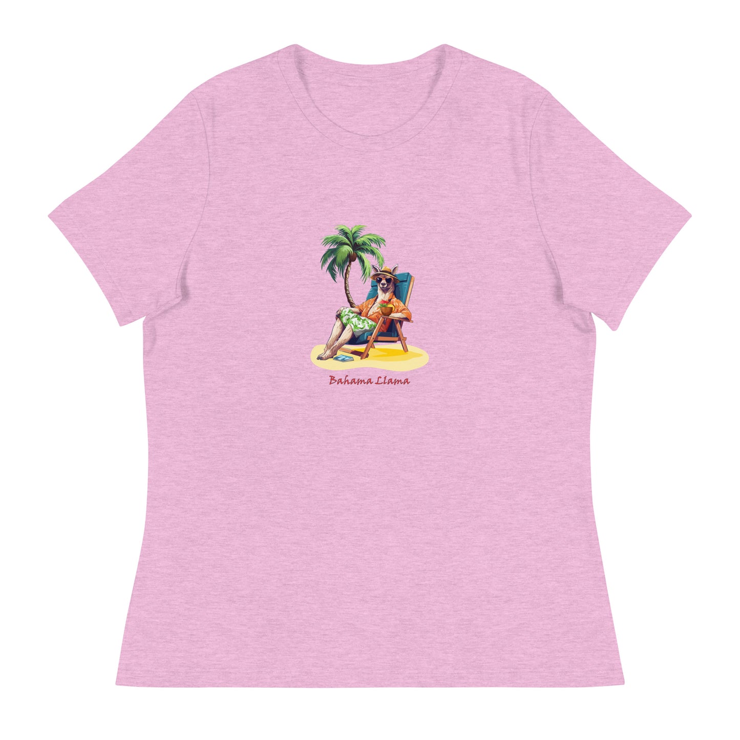 Bahama Llama Women's Relaxed T-Shirt