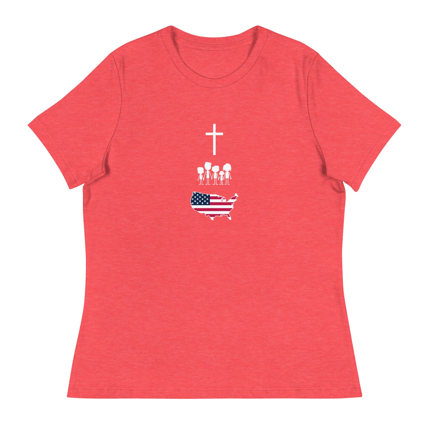 Faith Family Freedom Women's Relaxed T-Shirt