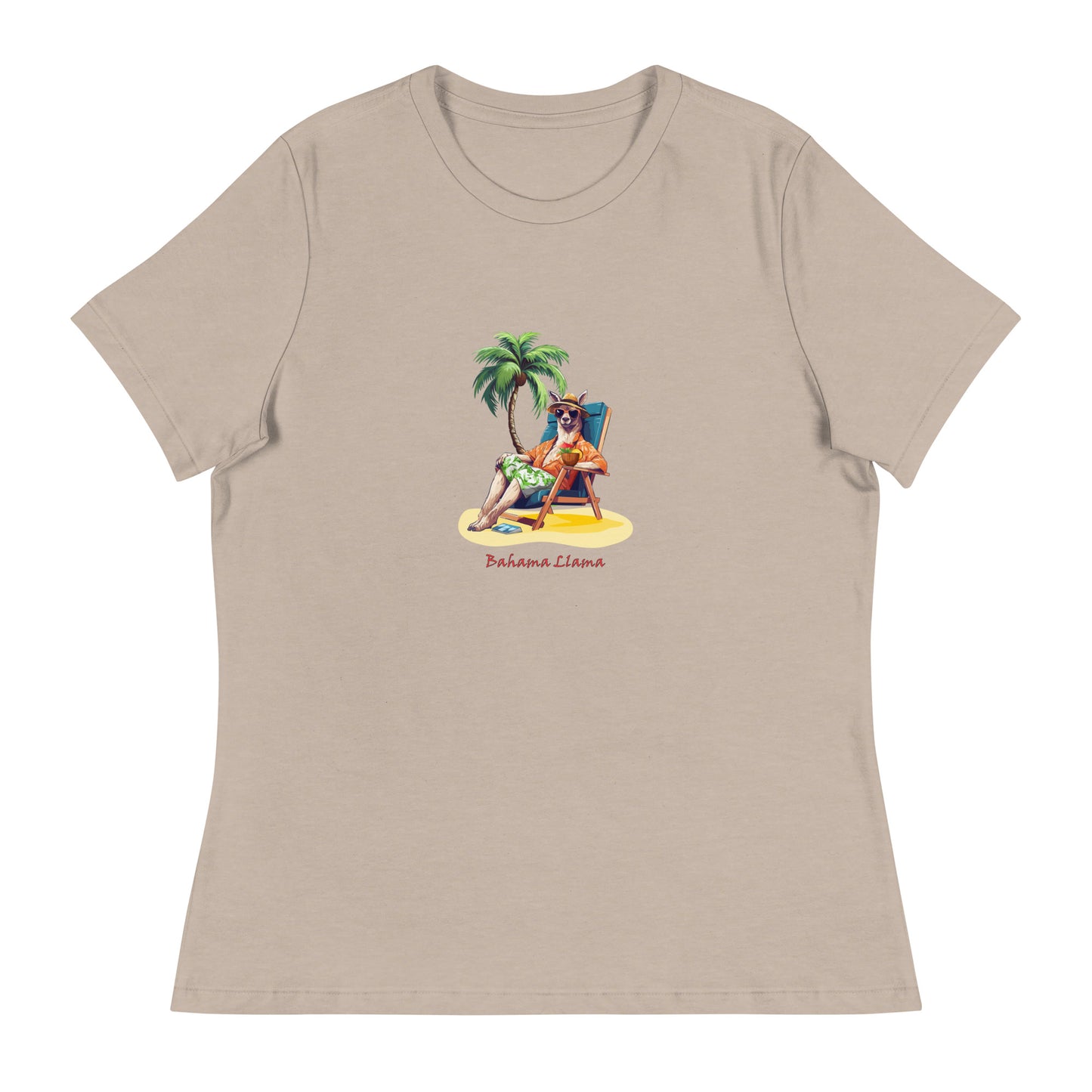 Bahama Llama Women's Relaxed T-Shirt