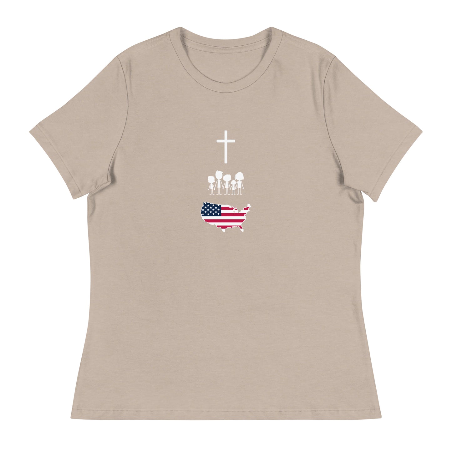 Faith Family Freedom Women's Relaxed T-Shirt