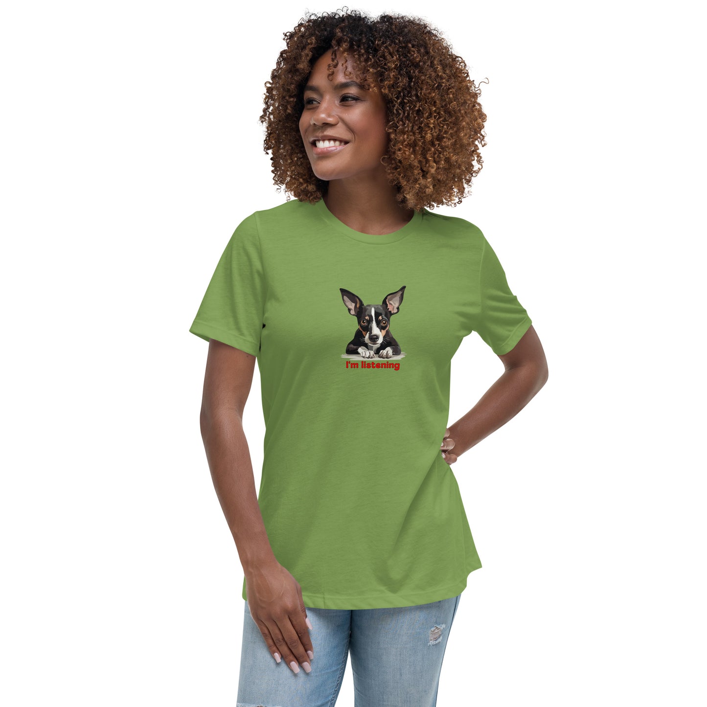 I'm Listening Women's Relaxed T-Shirt