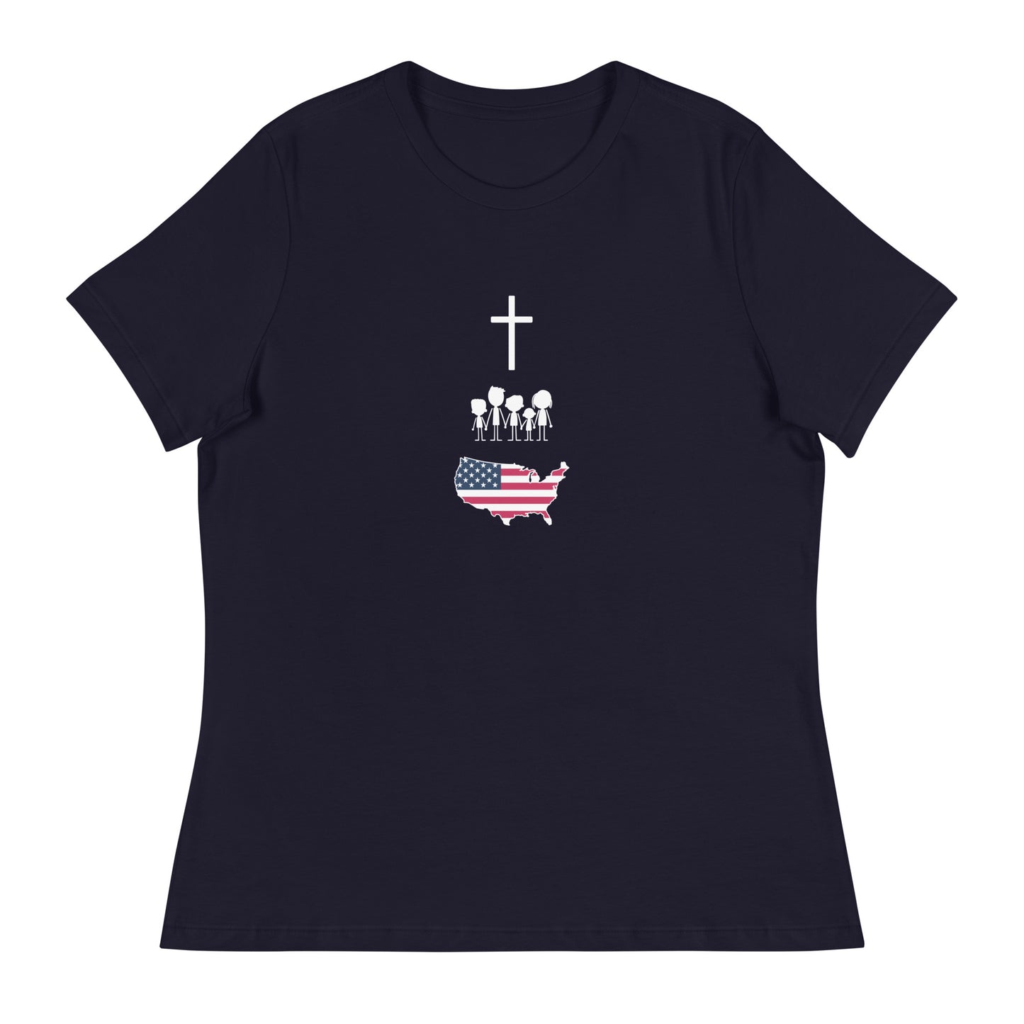 Faith Family Freedom Women's Relaxed T-Shirt