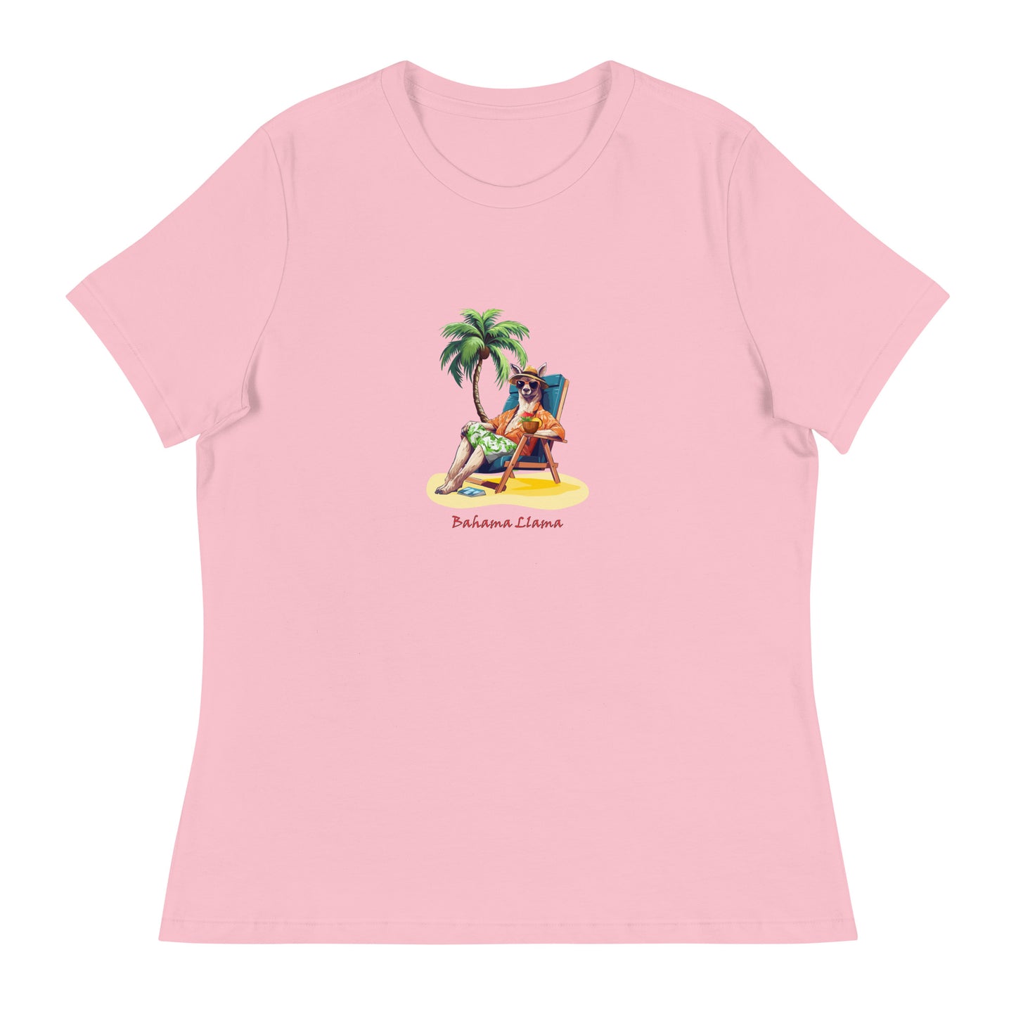 Bahama Llama Women's Relaxed T-Shirt